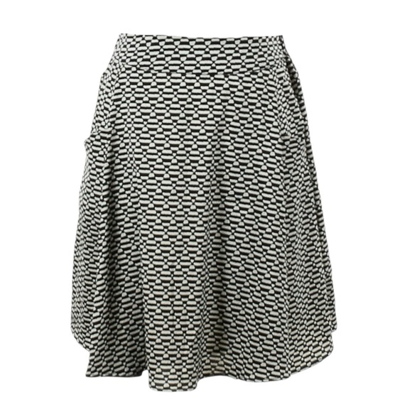 Ranna Gill Anthropologie Boho Full Flowy Geometric Print Mini Skirt Size XS - Picture 1 of 9